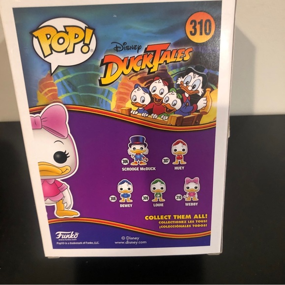 Funko pop Disney: DuckTales - Webby 3.75" Funko Vinyl NIB - Picture 2 of 6